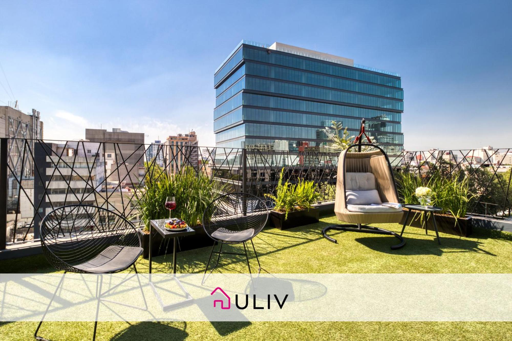 Uliv Apartments El Angel メキシコシティ エクステリア 写真